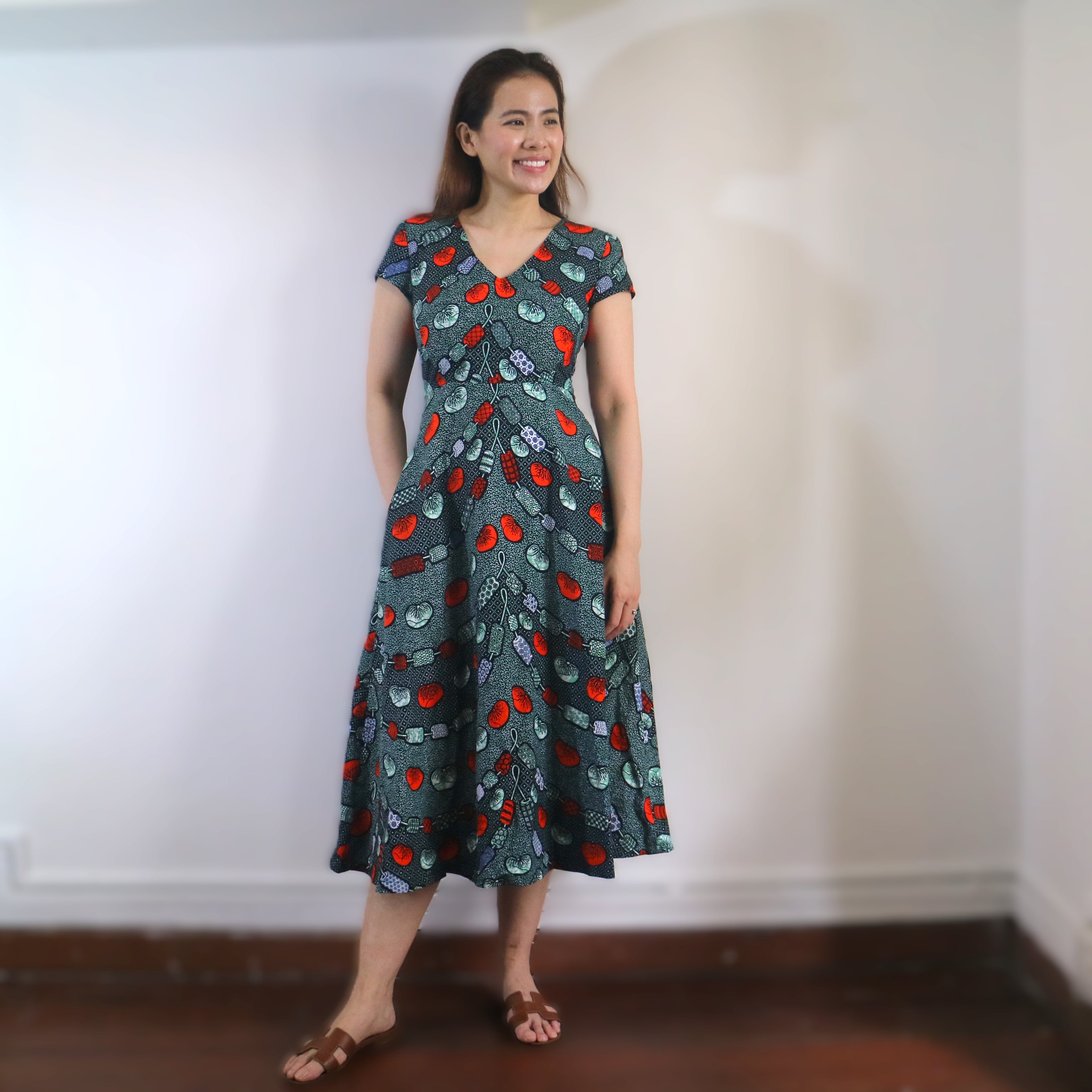 Emily Short Sleeved Dress