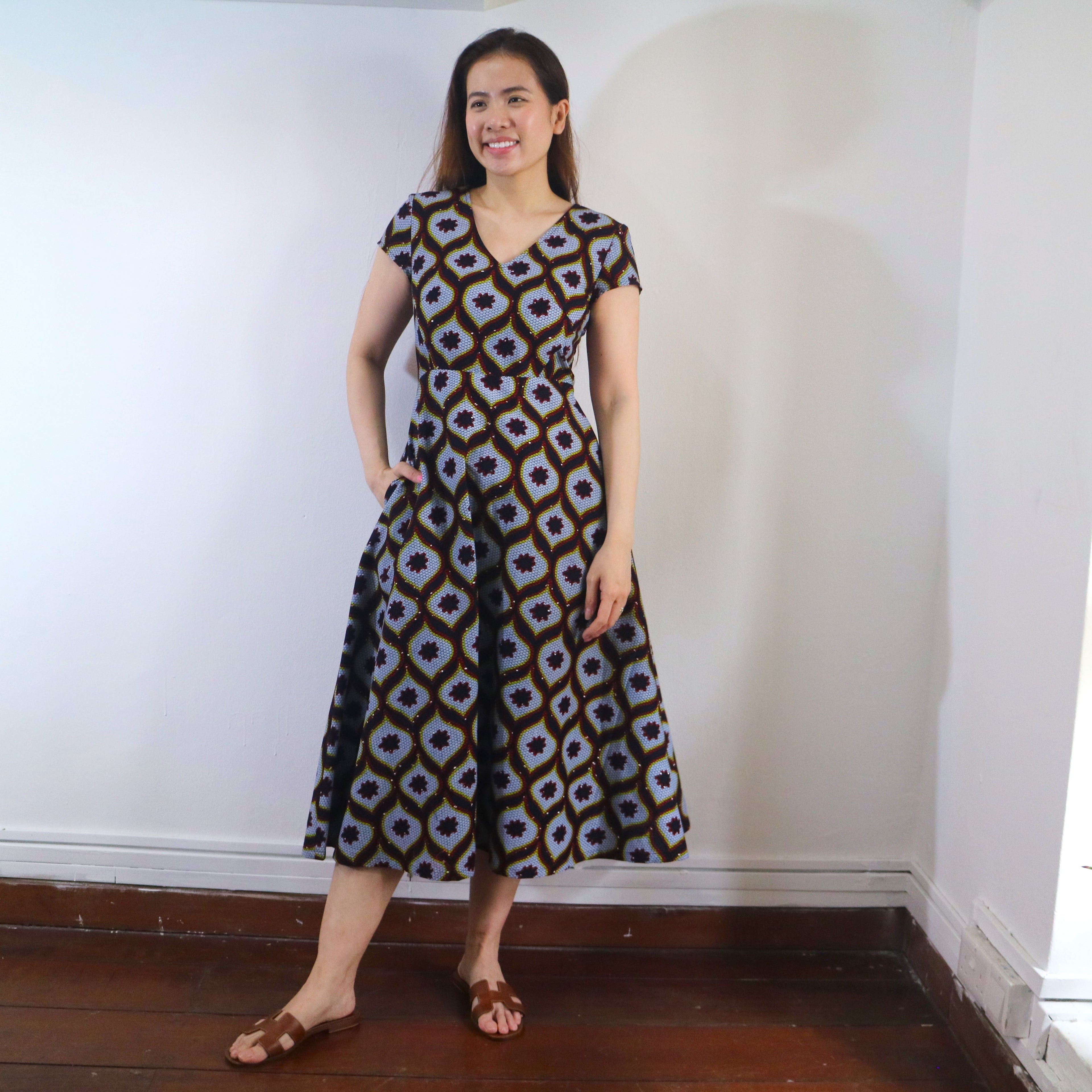 Emily Short Sleeved Dress