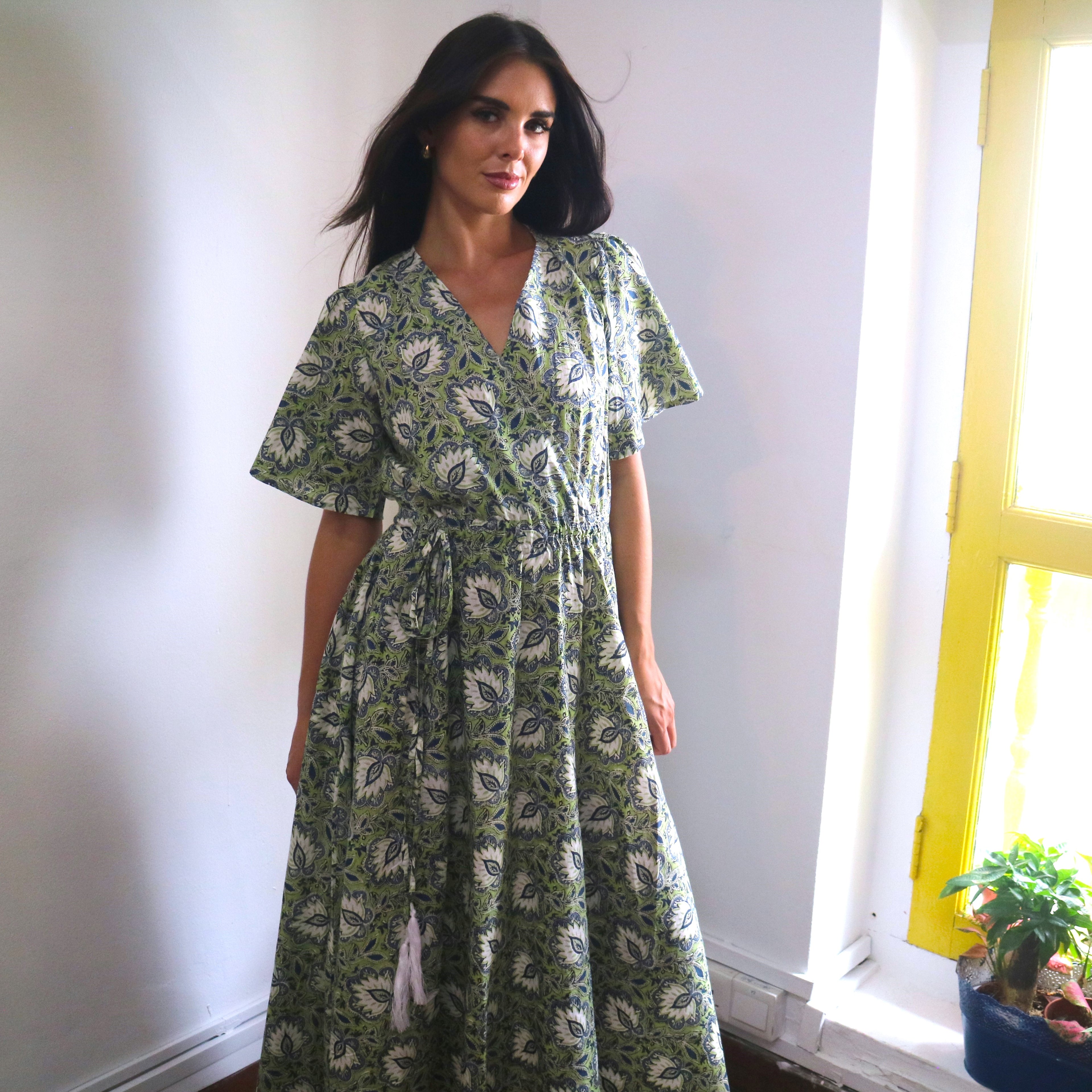 Flavias Flutter Sleeve Dress