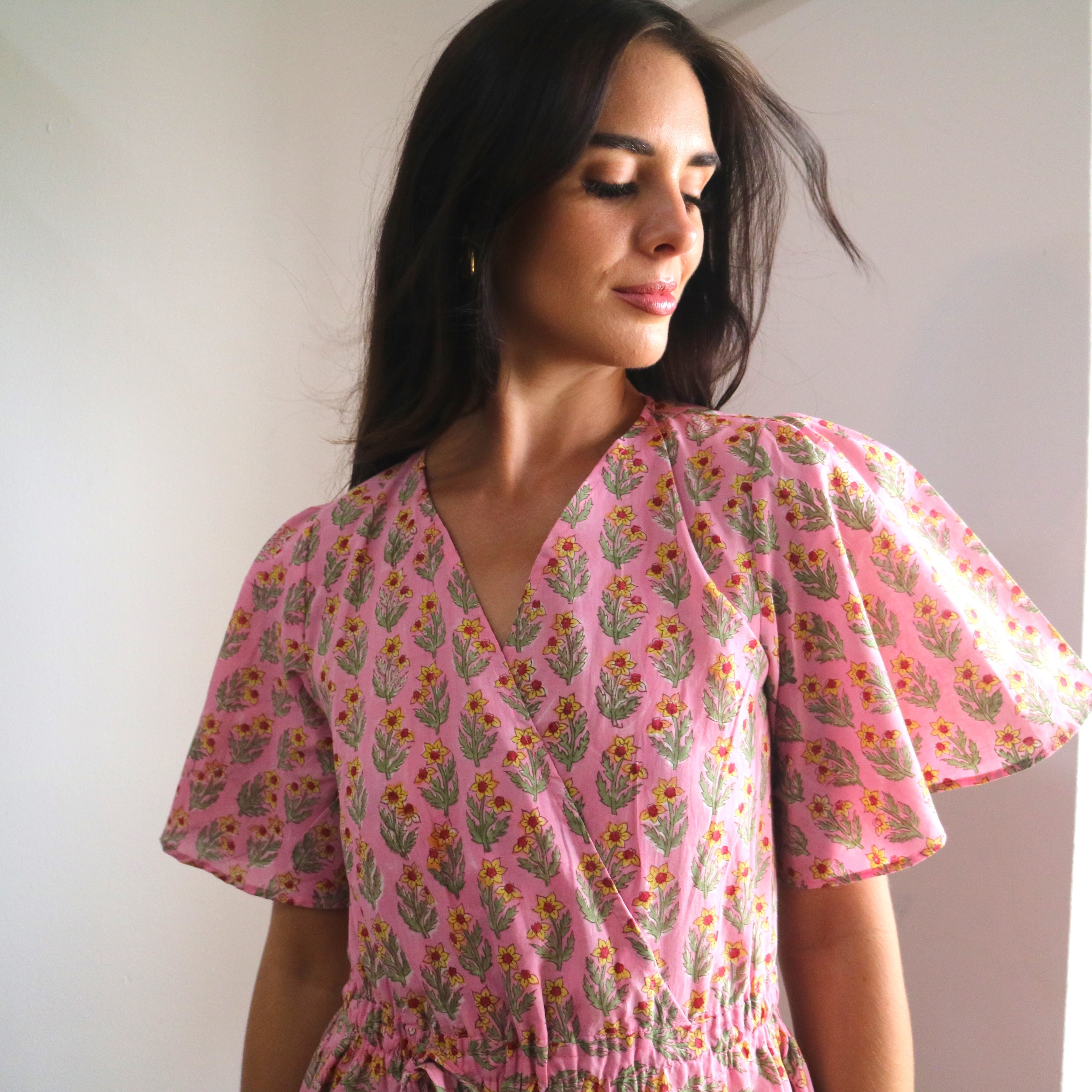 Flavias Flutter Sleeve Dress