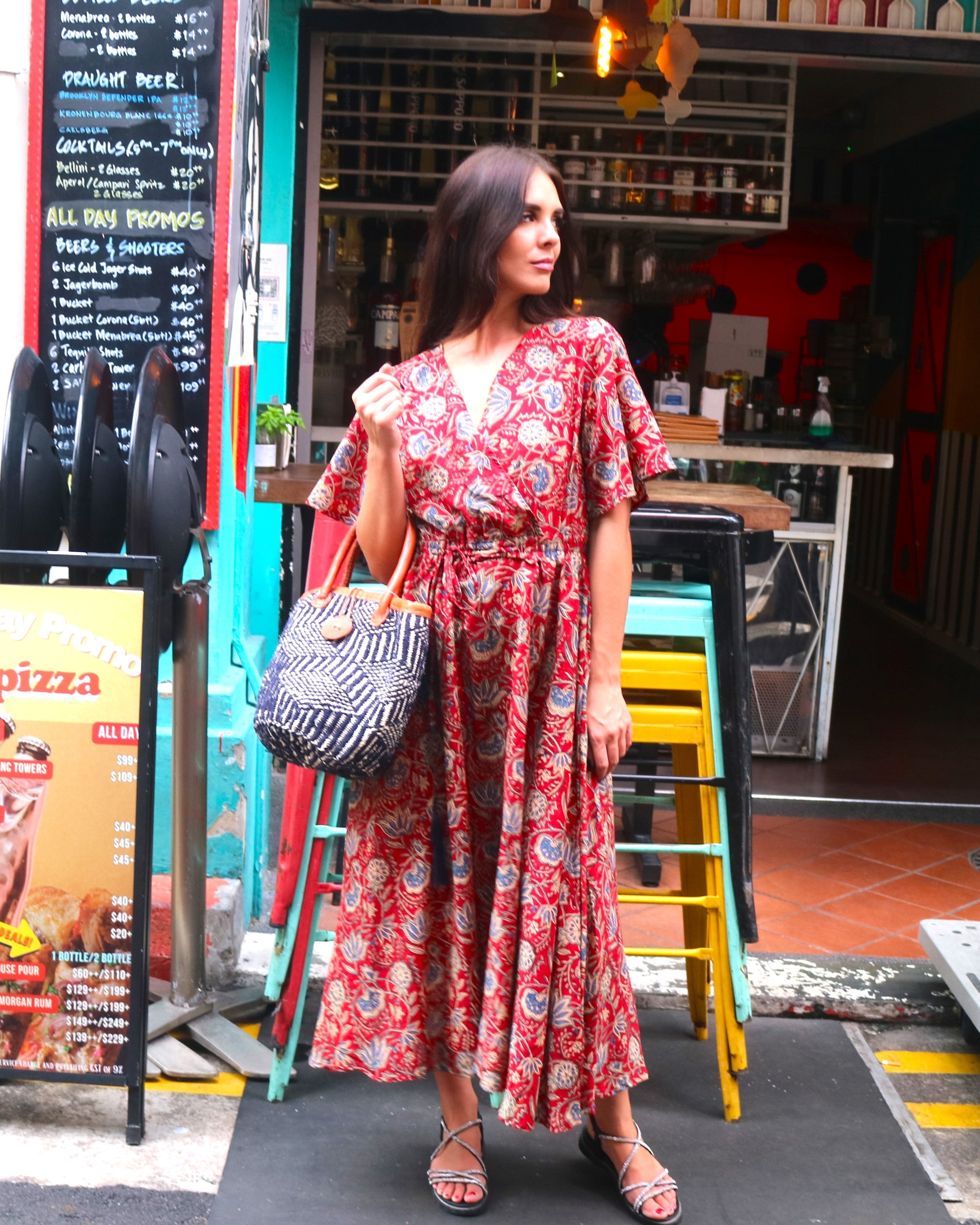 Flavias Flutter Sleeve Dress