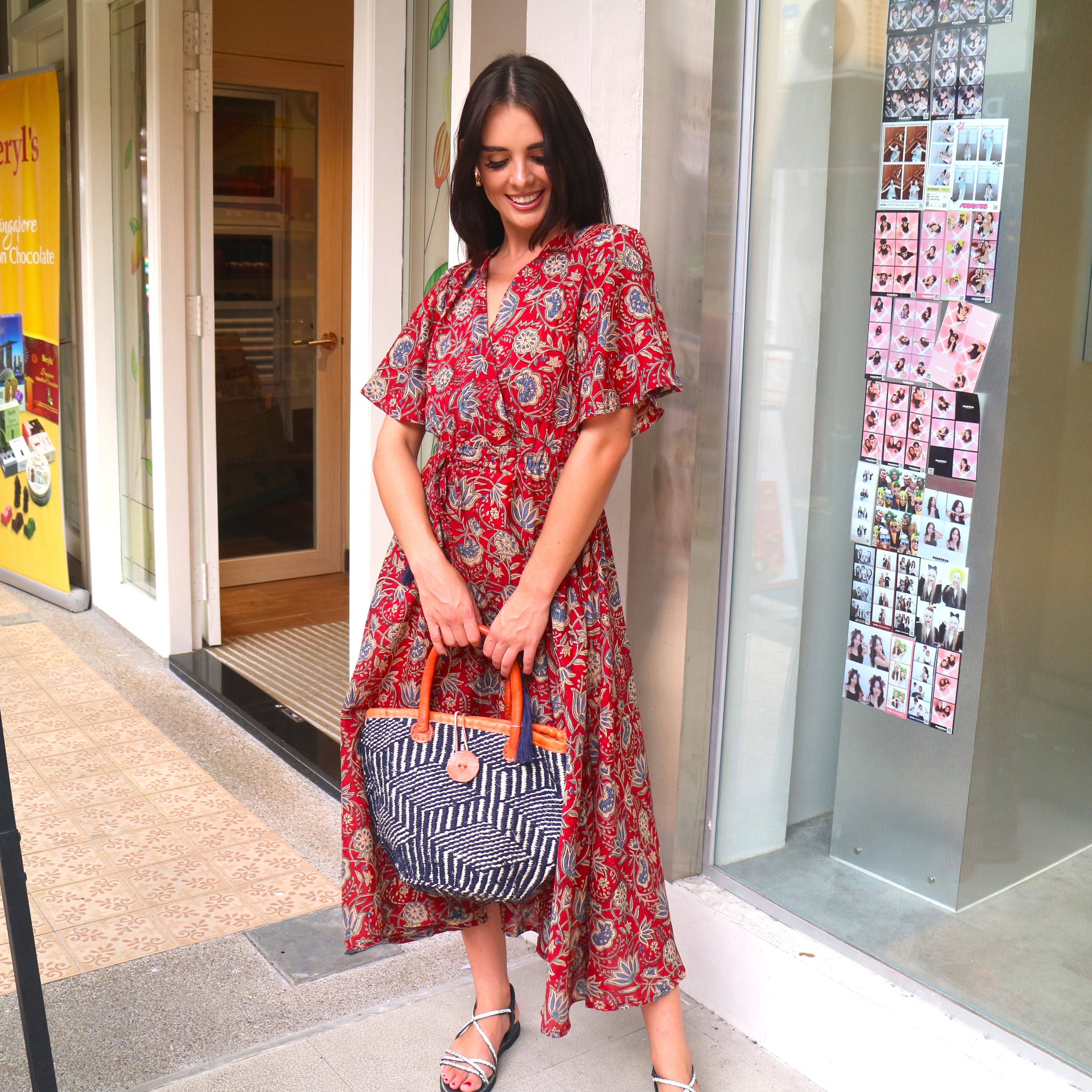 Flavias Flutter Sleeve Dress