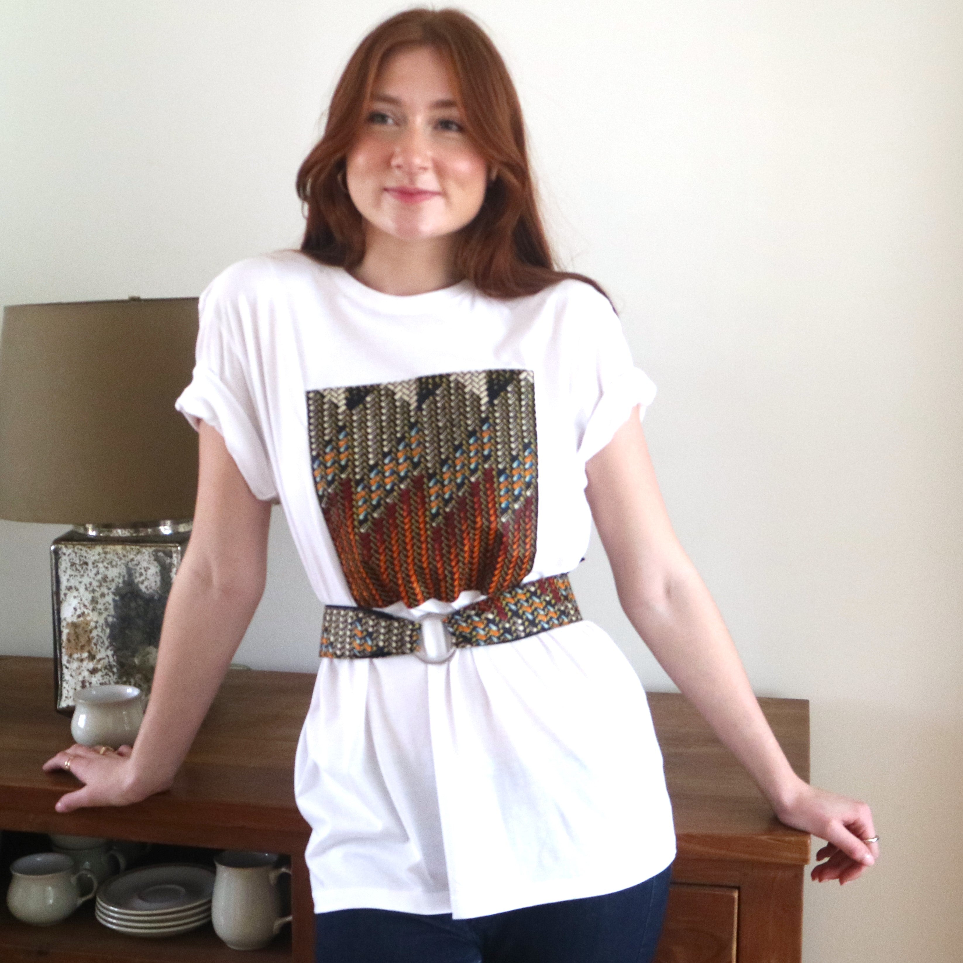 Cotton T & Velma Belt tie