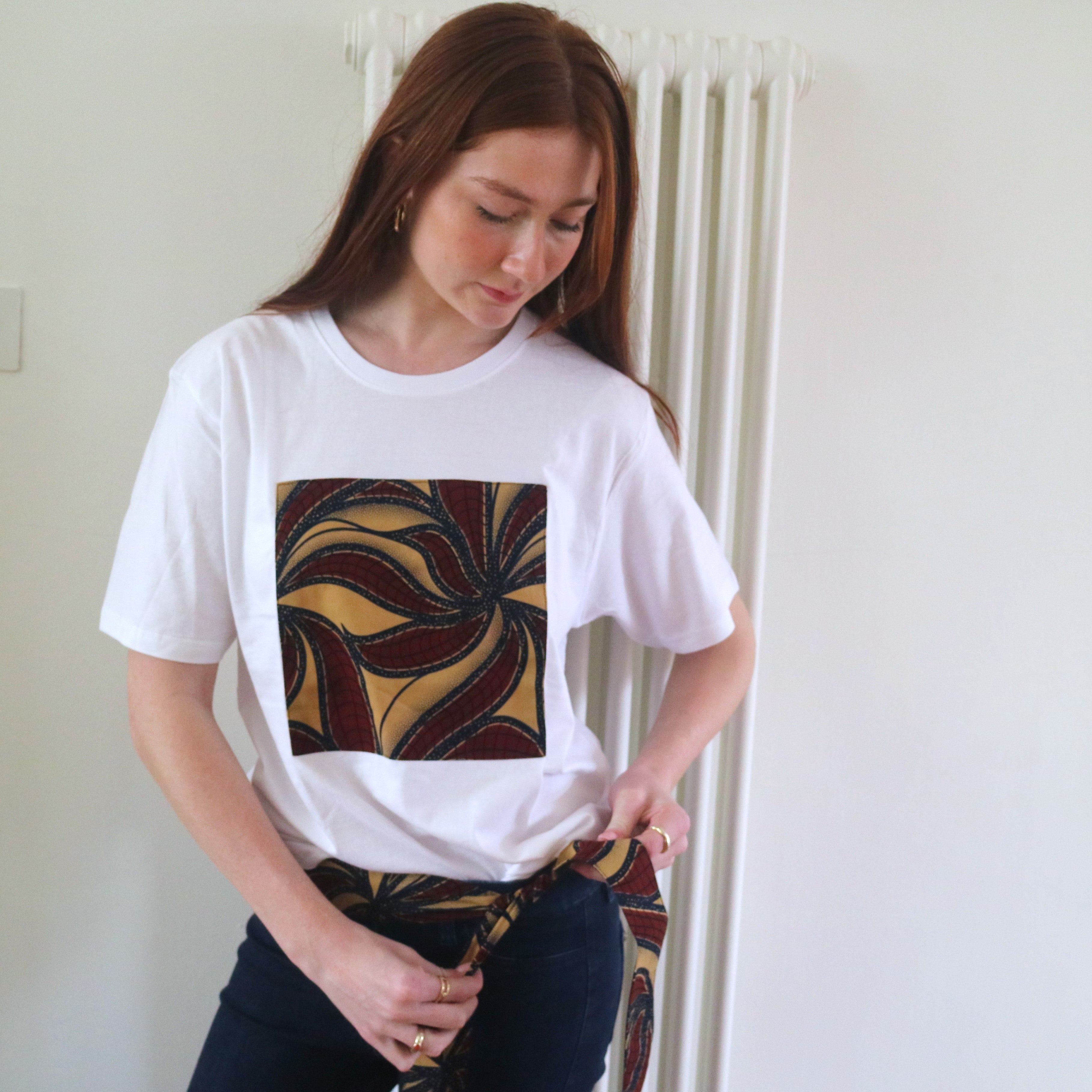 Cotton T & Velma Belt tie