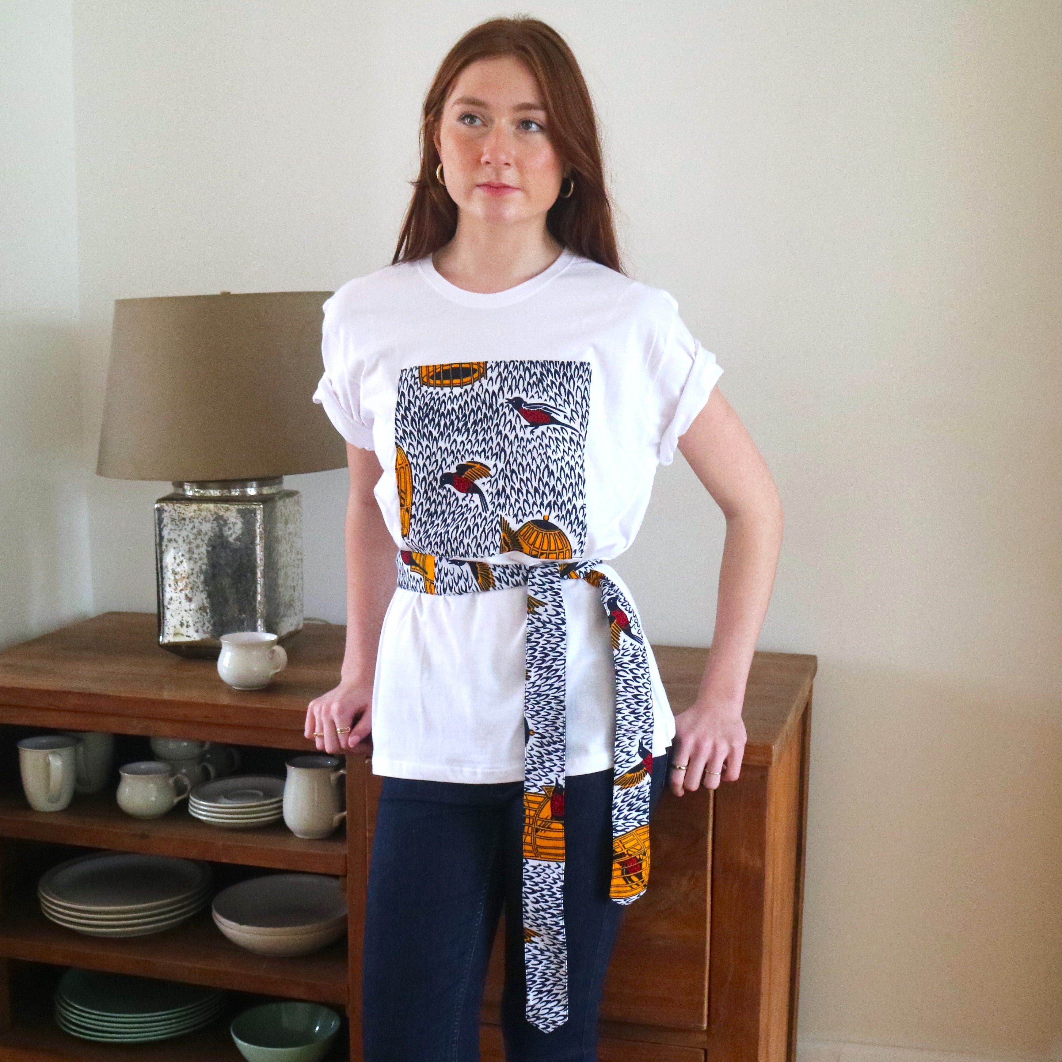 Cotton T & Velma Belt tie