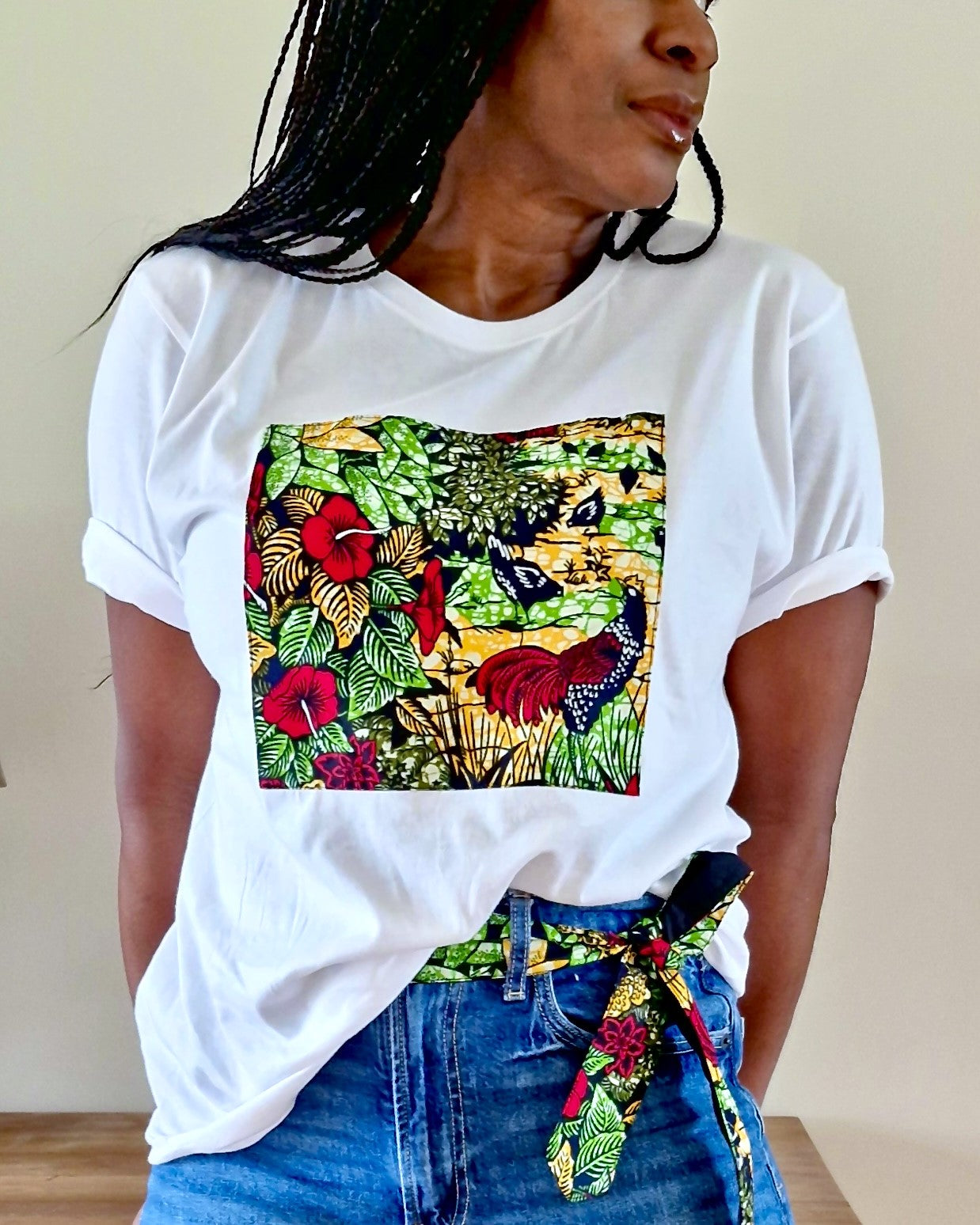 Cotton T & Velma Belt tie