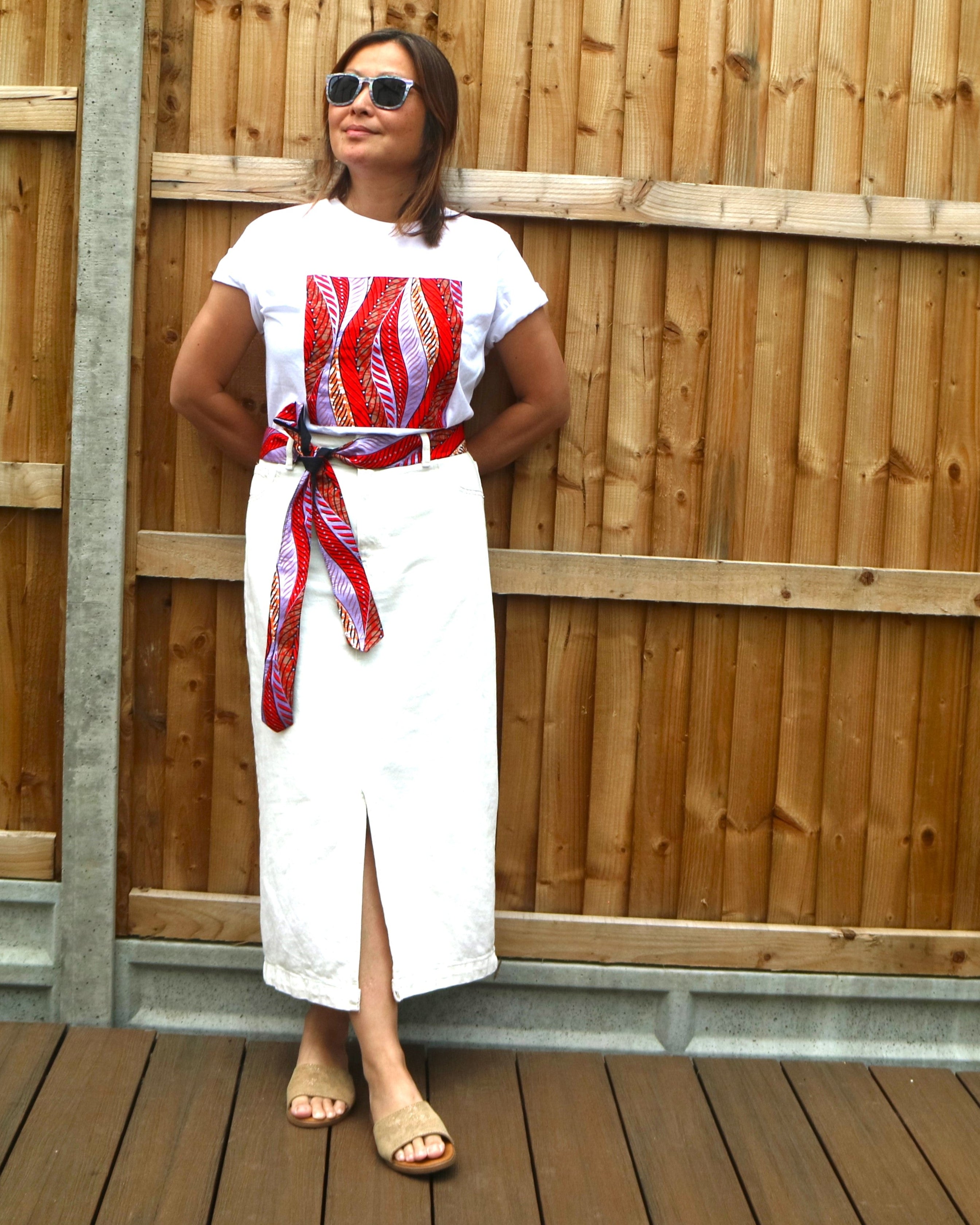 Cotton T & Velma Belt tie