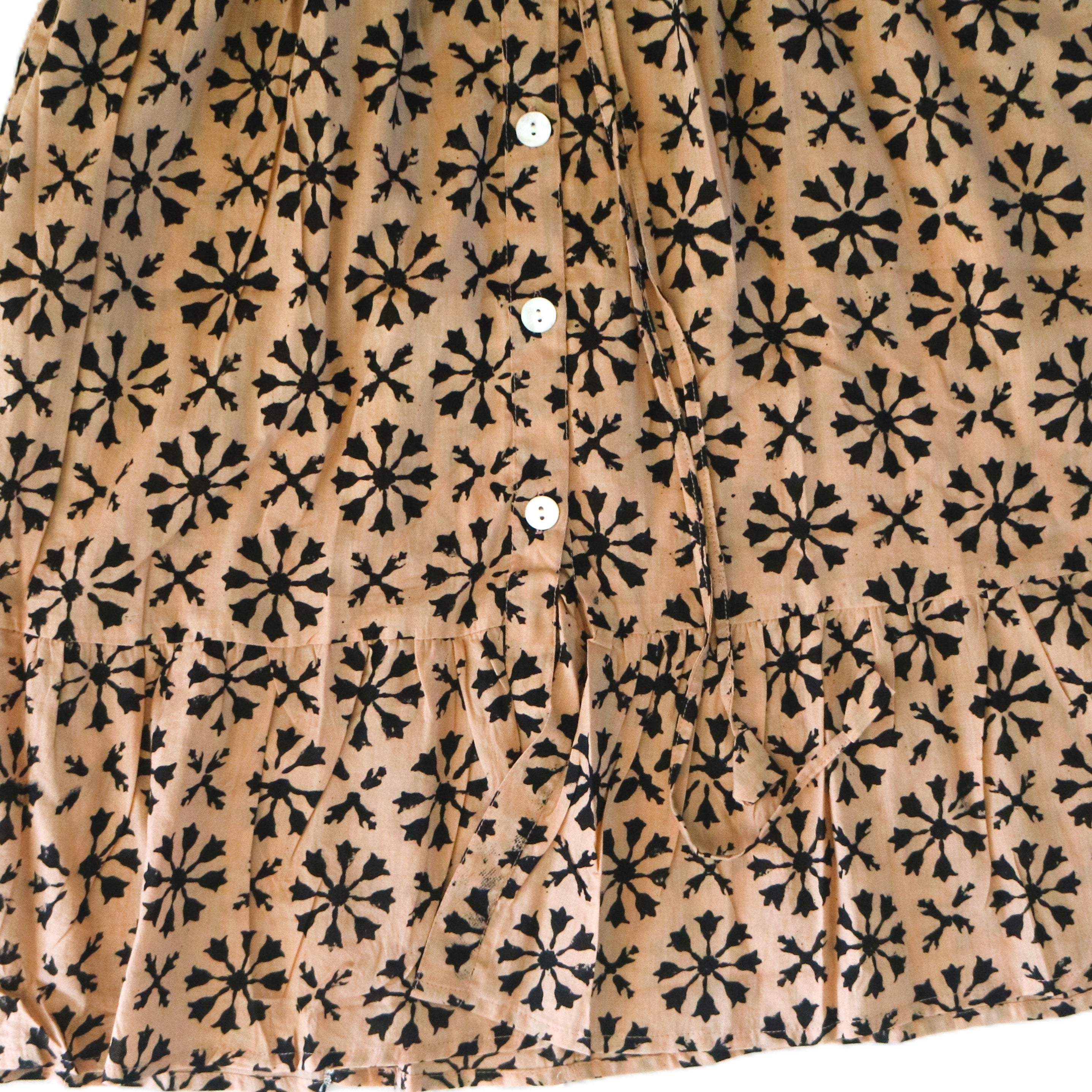 Ines Boho Drawstring Dress