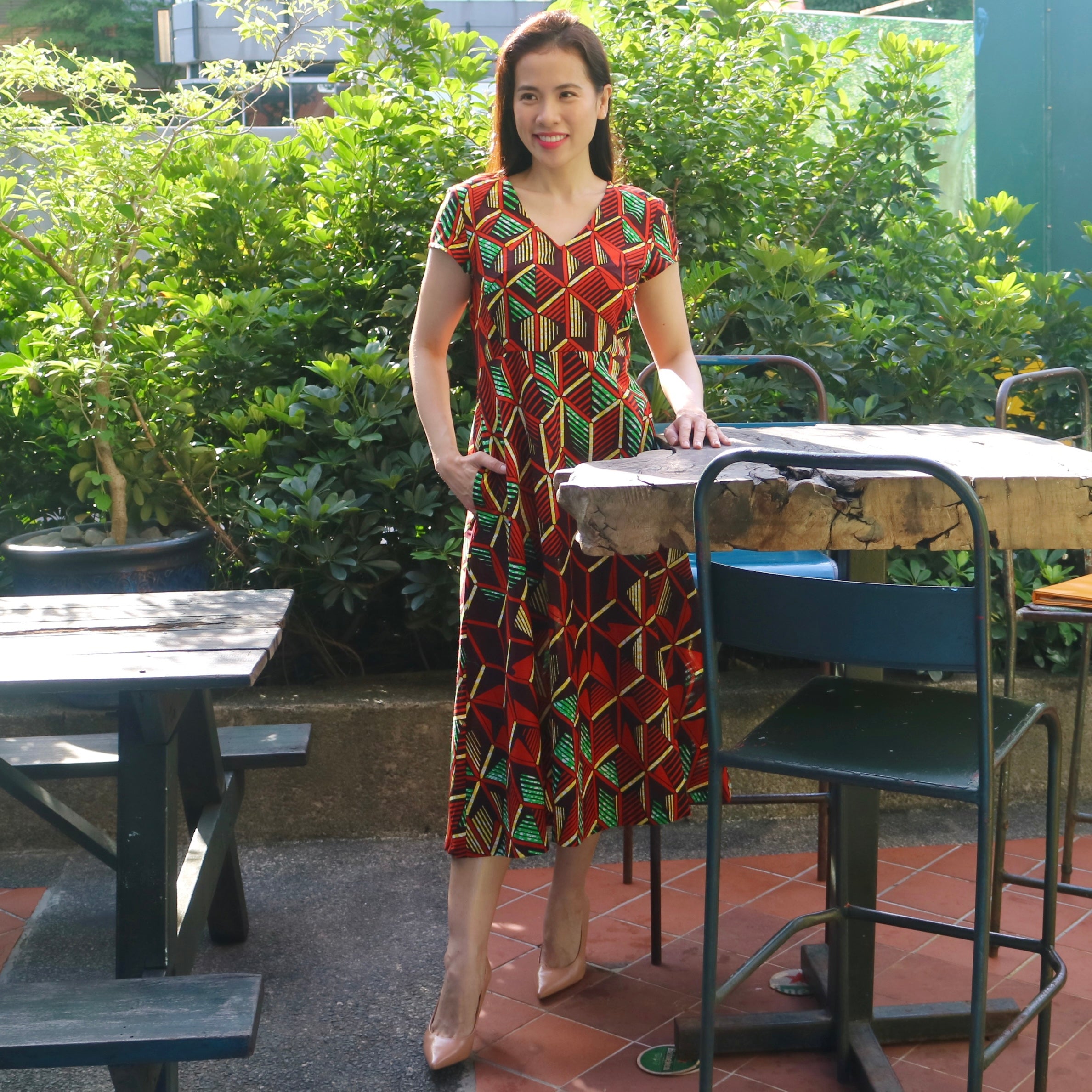 Emily Short Sleeved Dress