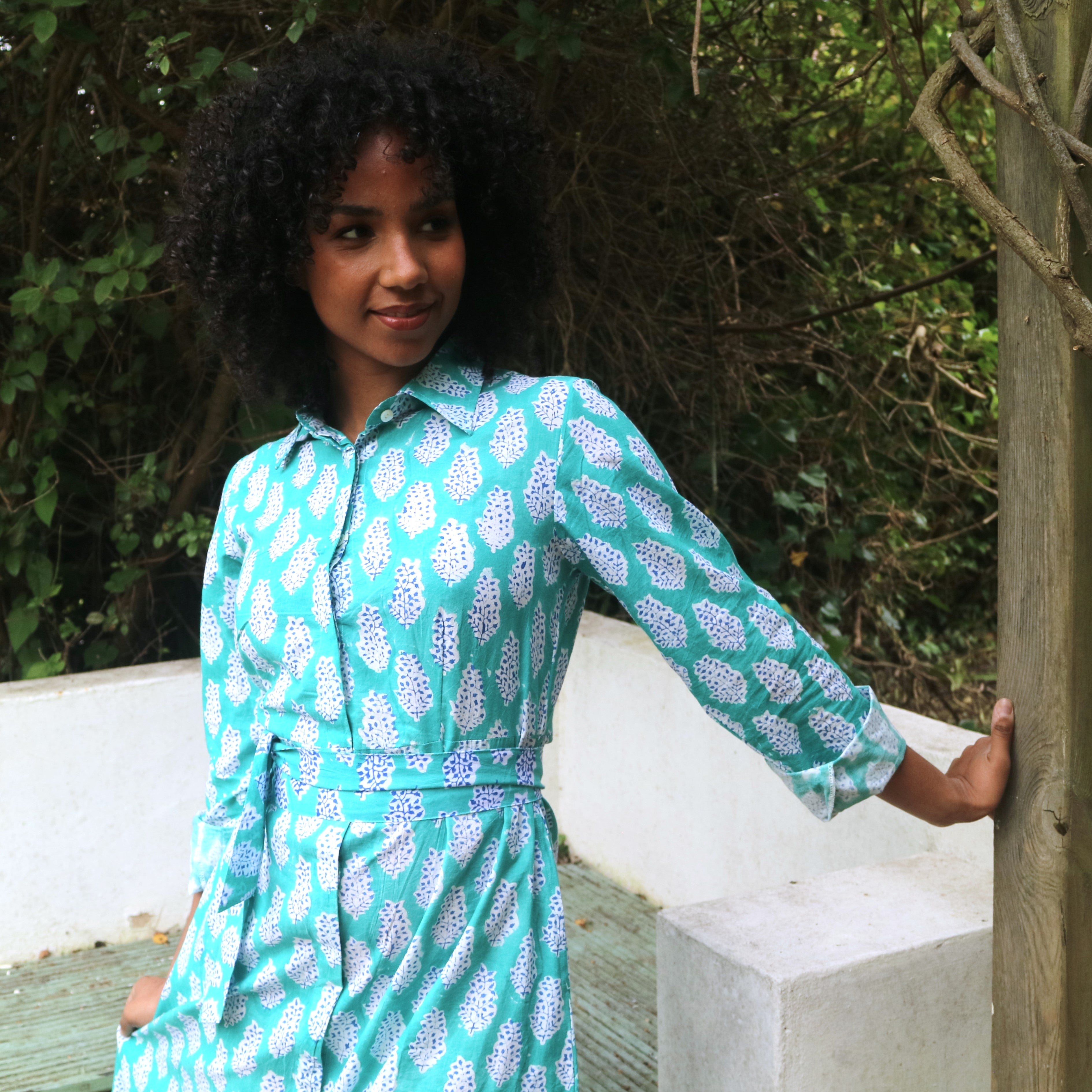 Sadie Maxi Shirt Dress