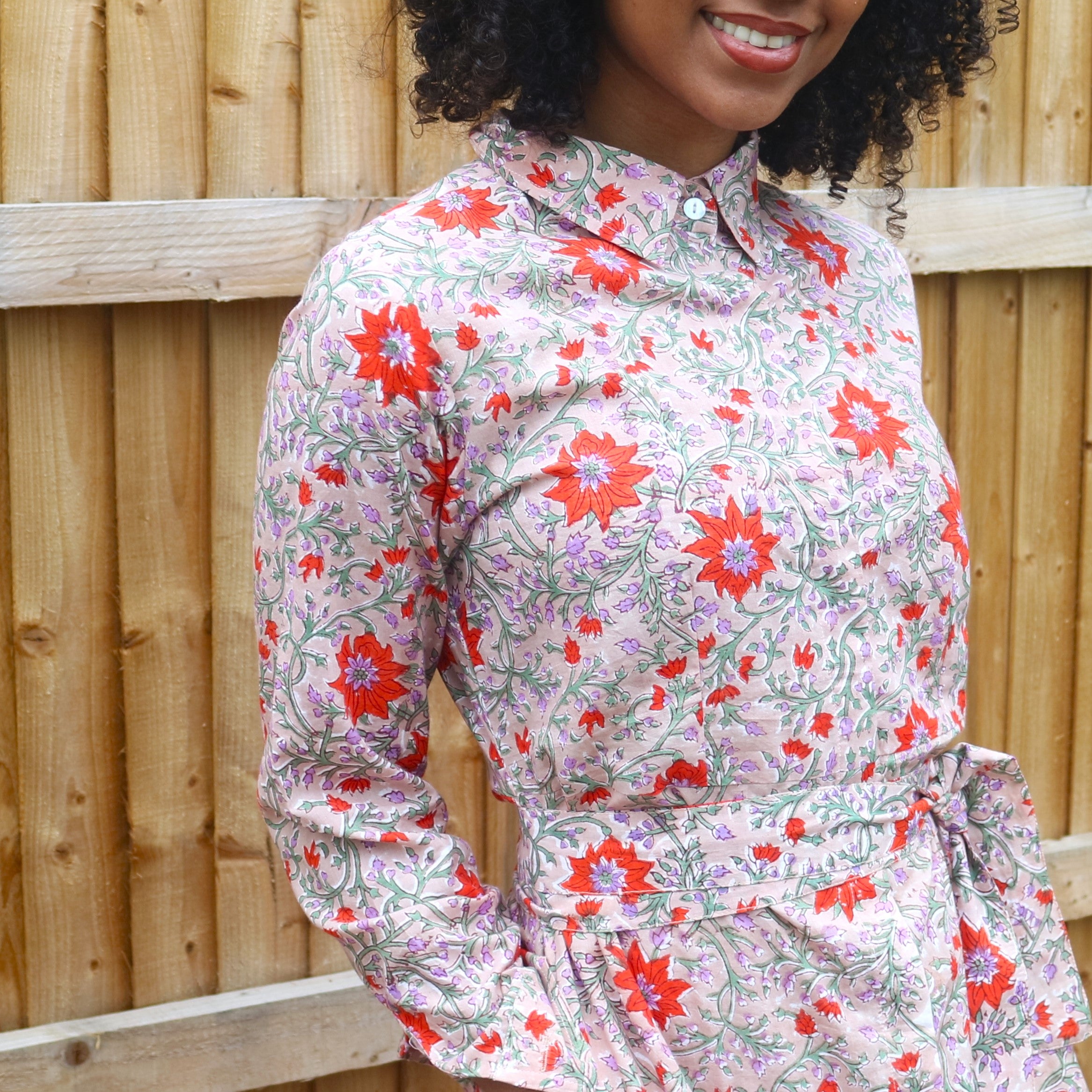 Sadie Maxi Shirt Dress