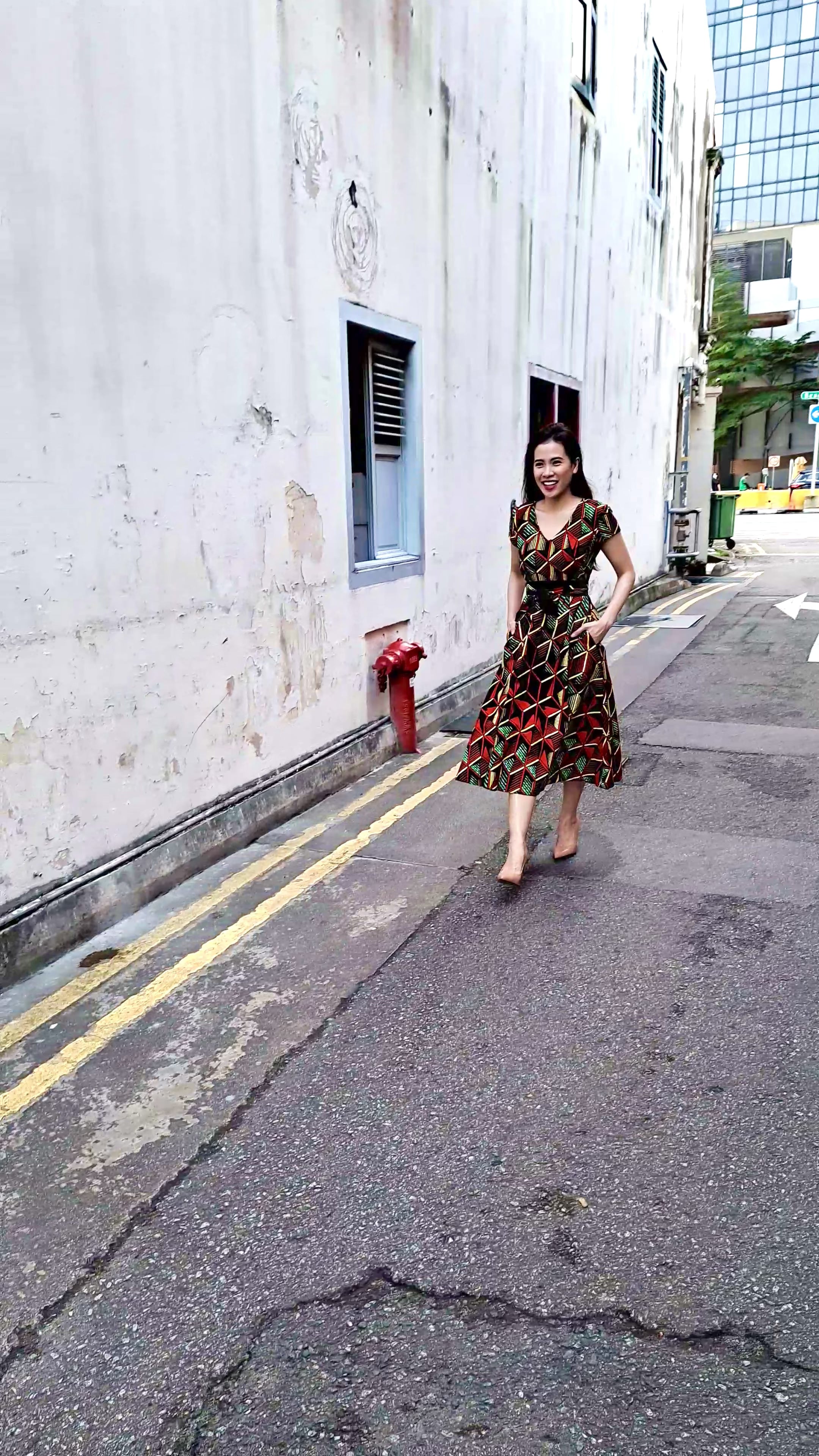 Emily Short Sleeved Dress