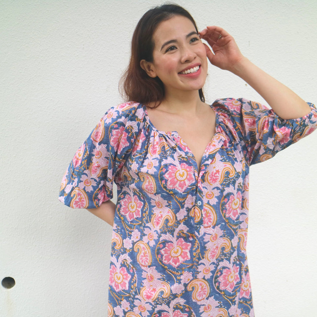 Elise Cotton Boho Dress