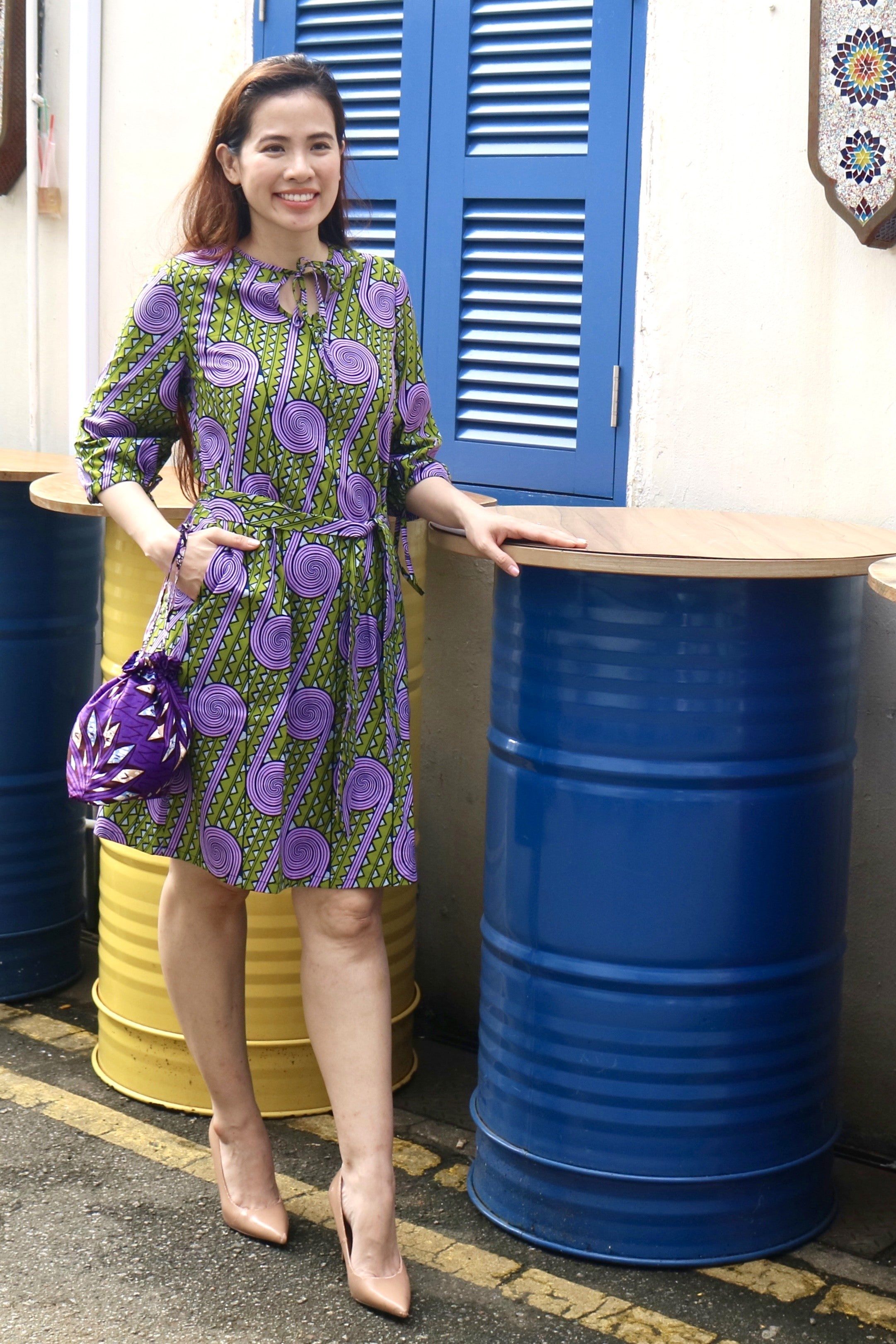 Sarah Knee length dress