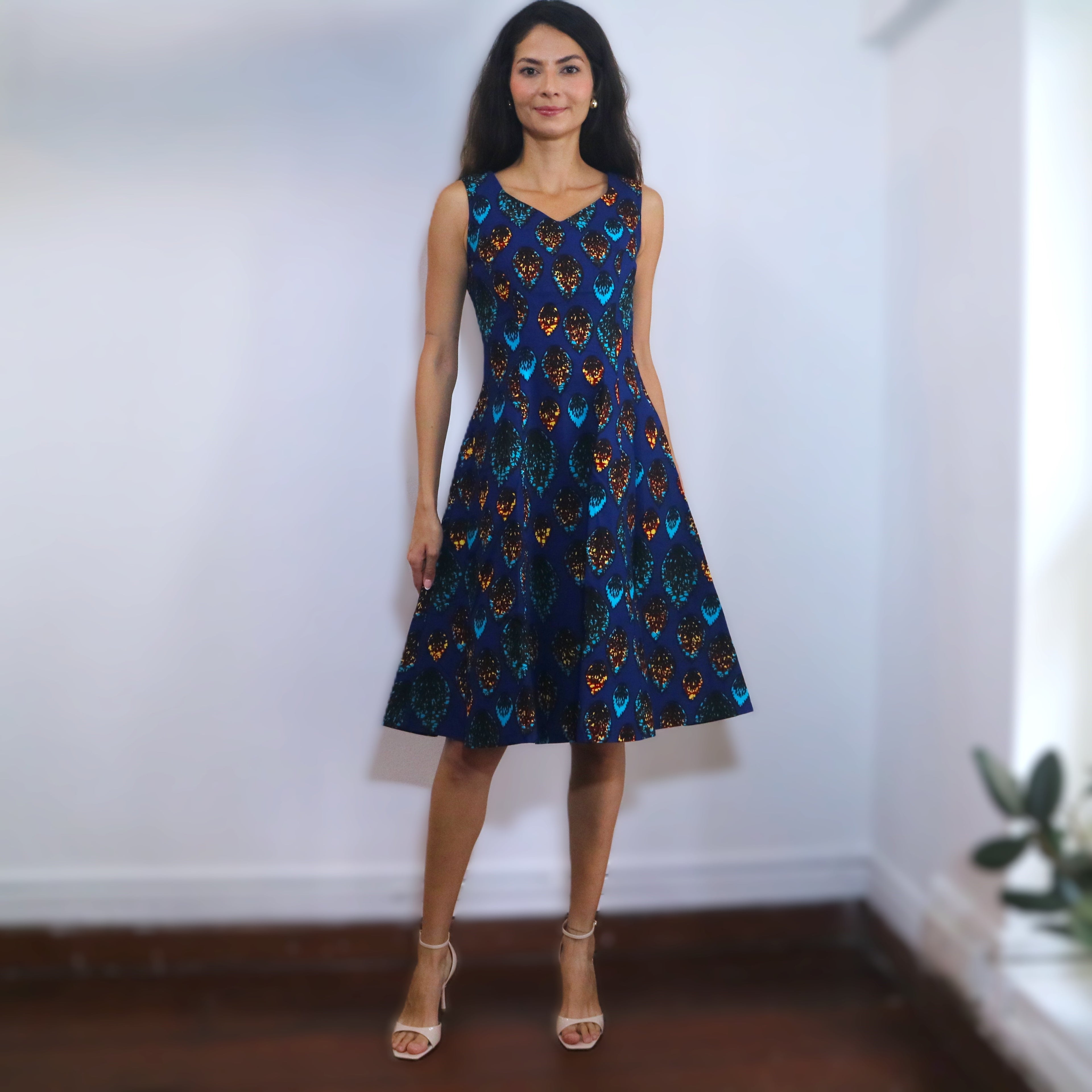 Jean Flare Dress