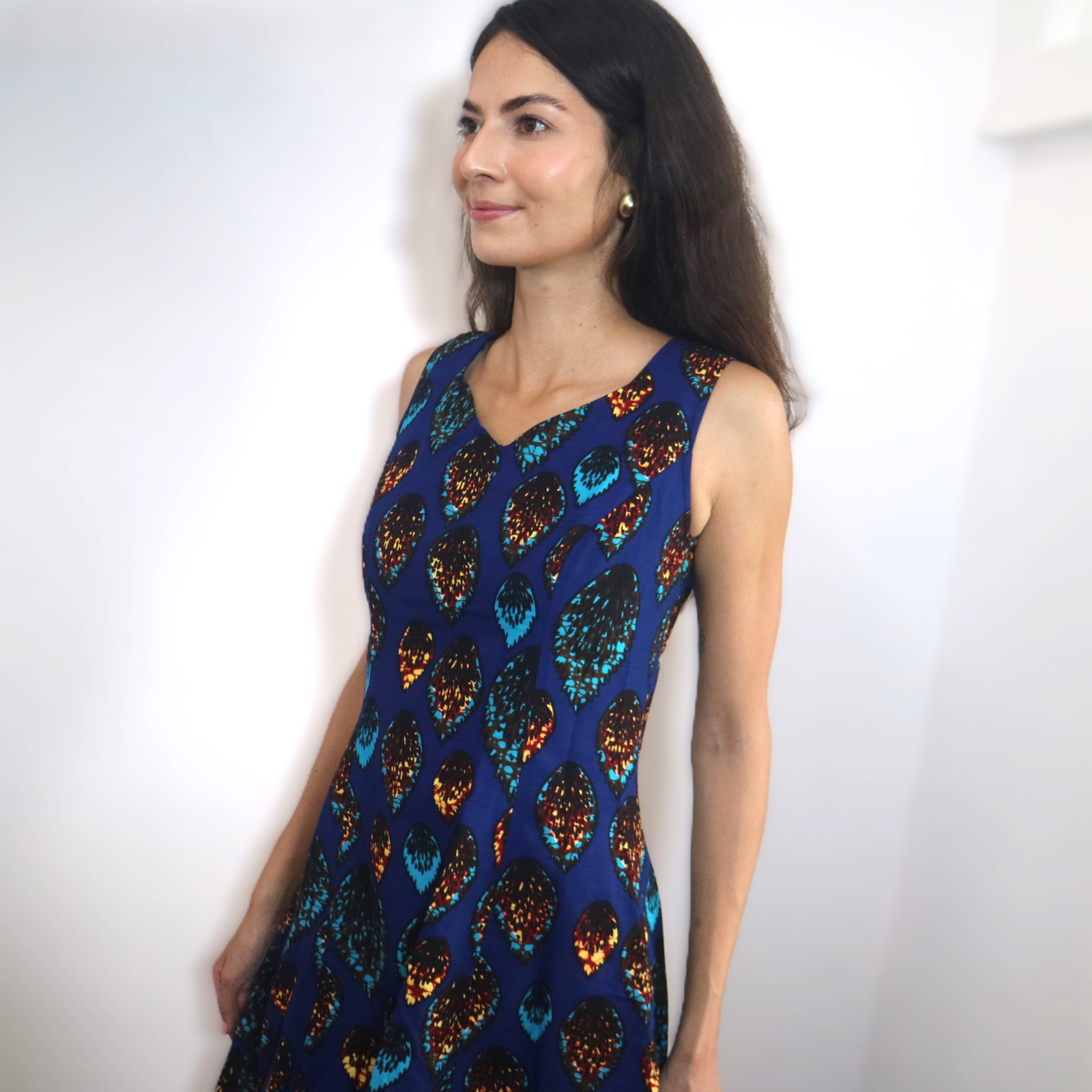 Jean Flare Dress