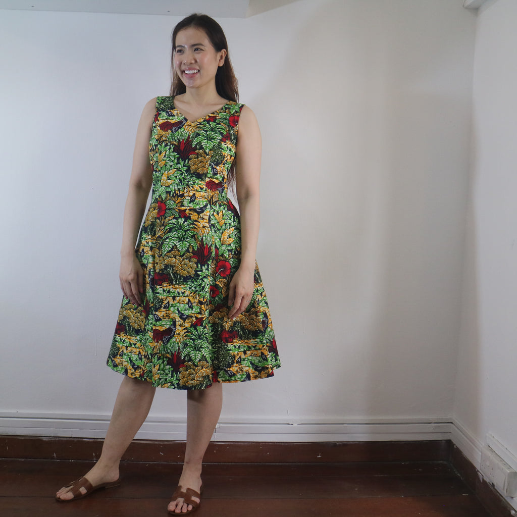 Jean Flare Dress