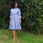 Ines Boho Drawstring Dress