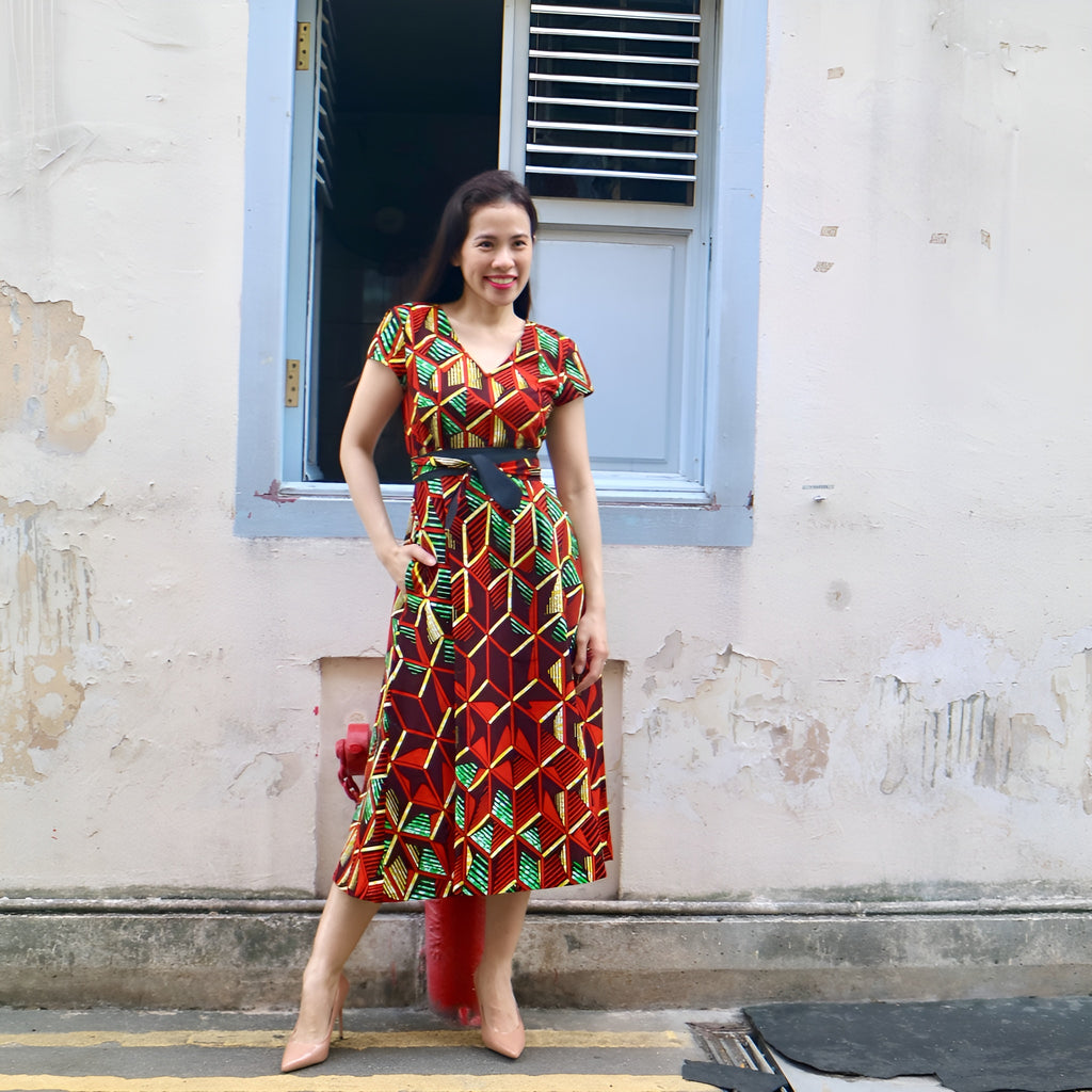 Emily Short Sleeved Dress