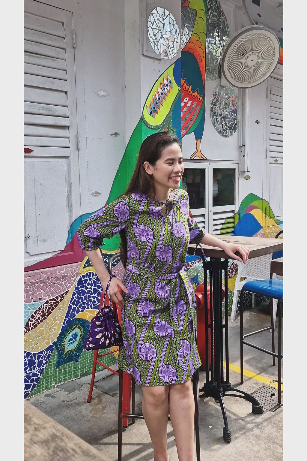 Sarah Knee length dress