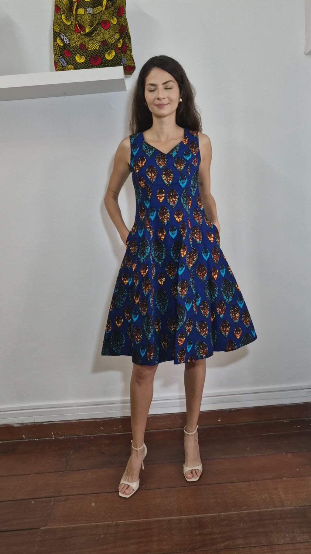 Jean Flare Dress