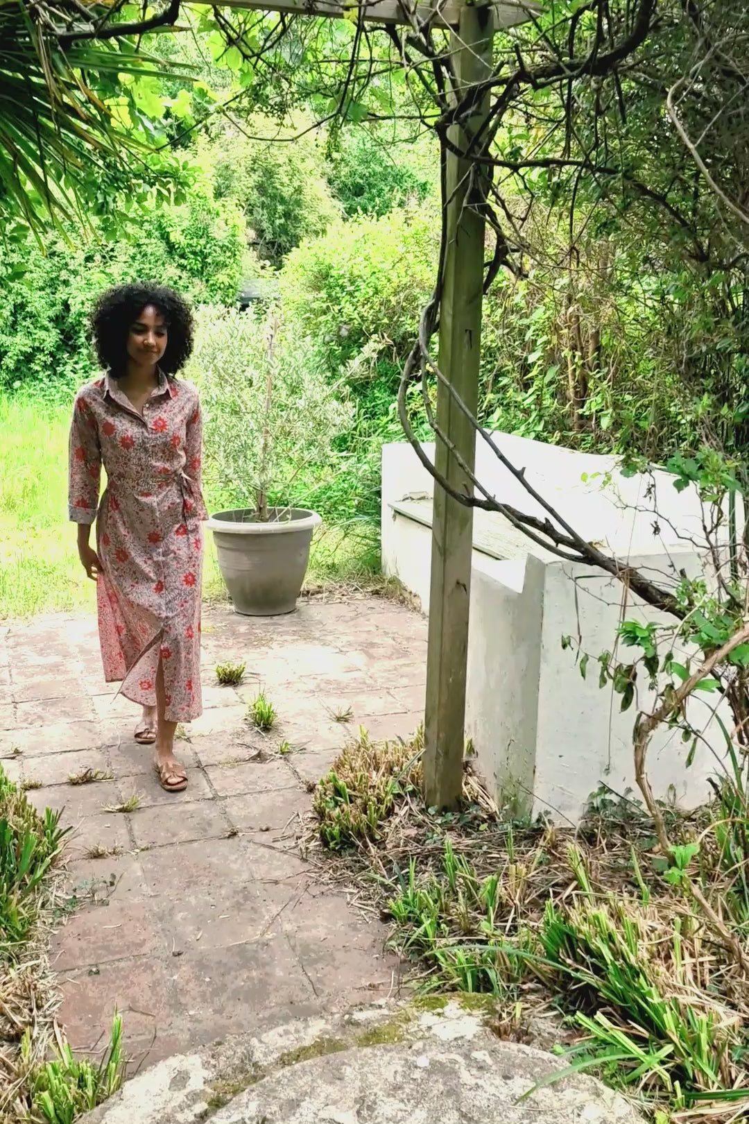 Sadie Maxi Shirt Dress